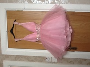 Beautiful new pink size 8 dress 